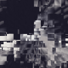 An abstract glitch art texture background image design.