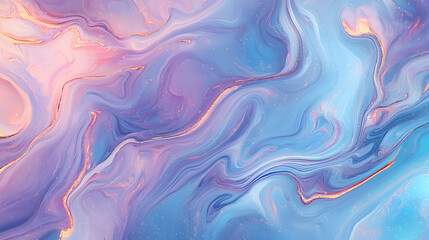 Obraz premium Flowing abstract art digital canvas modern design serene atmosphere aesthetic view tranquil concepts for mindfulness