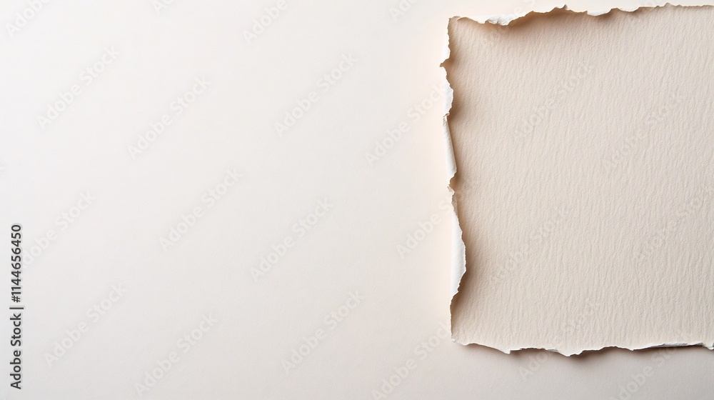 Poster soft textured paper background in neutral tones with ample copy space
