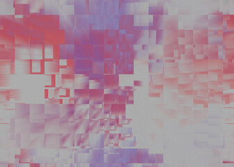 An abstract glitch art texture background image design.