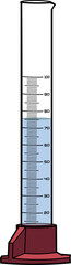 75 milliliters (mL) Graduated Cylinder for Measuring Liquids