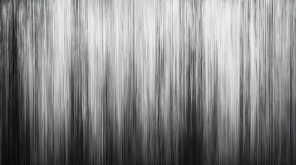 Brushed Silver Metal Texture with Soft Reflections in Monochrome Abstract Background