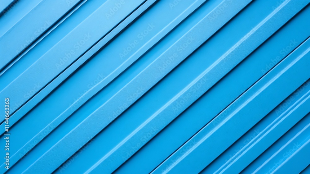 Poster clean blue gradient with sharp diagonal lines for corporate design