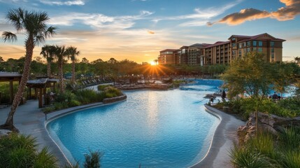 Fototapeta premium Resort credits allow guests to enjoy additional services during