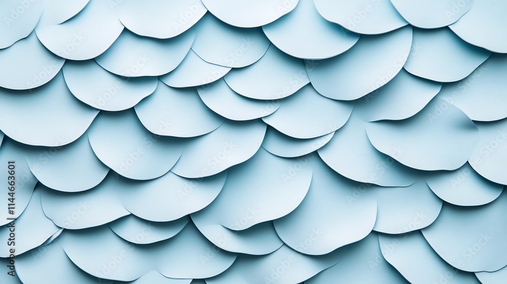 Poster minimalist pale blue gradient wave pattern for branding and backgrounds