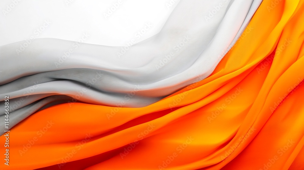 Poster the dynamic and vibrant abstract background with flowing geometric curves and elegant color