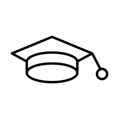 Graduation Cap Icon Design