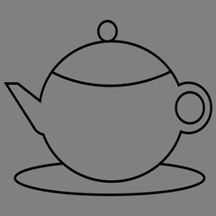 vector of Delicious delicious coffee makes you literate