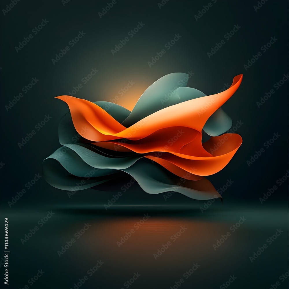 Poster mesmerizing wave packet pulsing through a tranquil luminous expanse its rhythmic fluctuations synchr