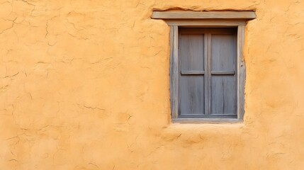 Faded Clay Wall with Rustic Imperfections Symbolizing Natural Beauty