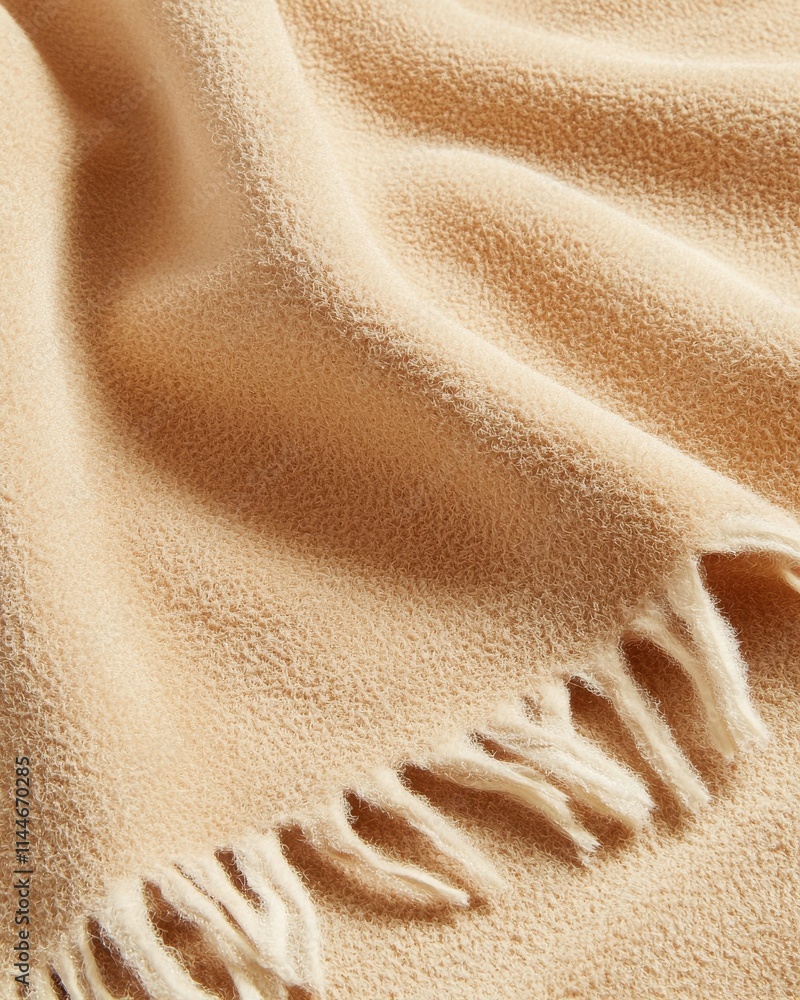 Poster fringed suede material closeup textiles fabric soft environment detailed view texture concept