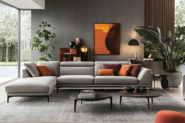 Modern Sophisticated Living Room Design