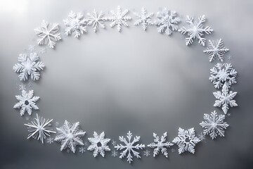 Fototapeta premium Hd wallpaper for walls beautiful design Frame of flowers, branches, leaves and petals with space for text on pink background. Flat lay, top view