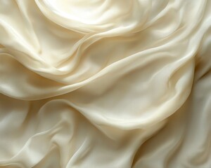 Fototapeta premium Soft Creamy Fabric with Gentle Vignette Effect