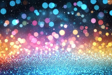 Rainbow pink color birthday glitter unicorn princess party pony background little girl invite or mermaid kid pattern fun sparkle texture