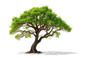 tree isolated on white background