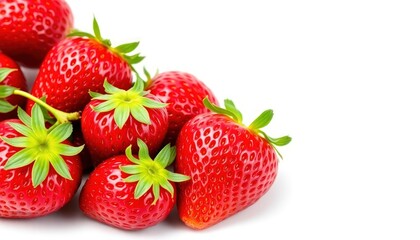 Strawberry Isolated On White Background