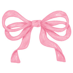 coquette pink bow