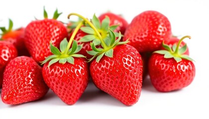 Strawberry Isolated On White Background