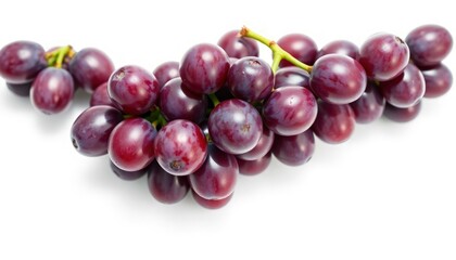 Grapes Osolated On White Background