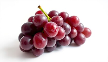 Fototapeta premium Grapes Osolated On White Background