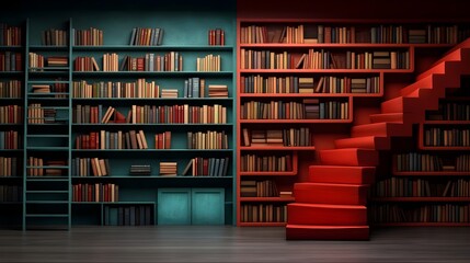 A digital artwork representing the frequency of occurrence of different literary genres including historical fiction contemporary fiction mystery science fiction fantasy nonfiction poetry romance