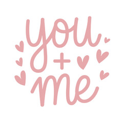 You me
