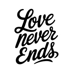 Love never end
