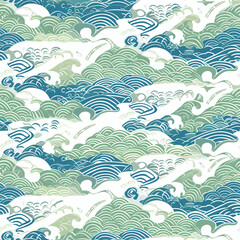 sea waves pattern