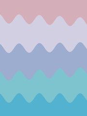 Pink blue green abstract design. Illustration for banner, poster.