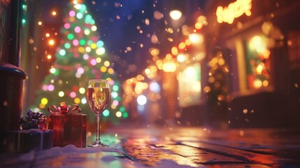 Obraz premium Festive Cheer. Christmas Concept