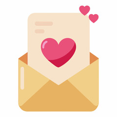 envelope with heart