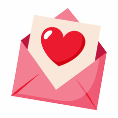 envelope with heart