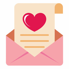 envelope with heart