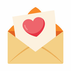 envelope with heart