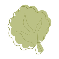 A tree color. Clip art for your projects.