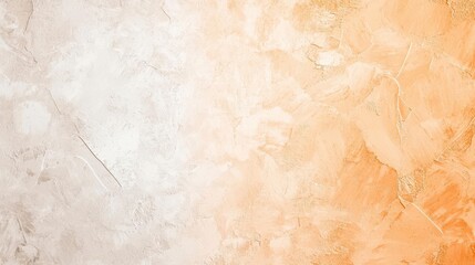 Fototapeta premium Gentle fadeout transitioning from pale peach to light tan, ideal for a warm and neutral background