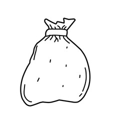 Doodle Plastic Bag 