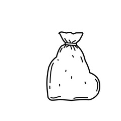 Doodle Plastic Bag 