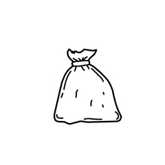 Doodle Plastic Bag 