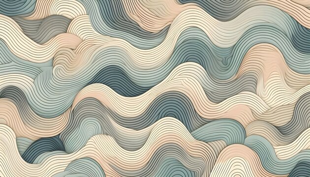 abstract pattern, wave design