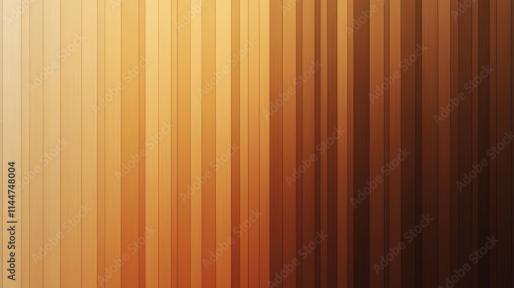 Aufkleber rustic golden brown gradient design with texture and a smooth palette transition.