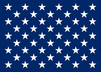 The Jack of the United States. Union Jack or Naval and State Jack