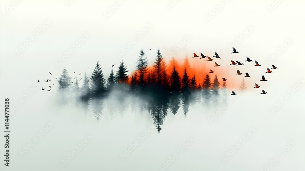 Poster detailed spectrogram visualization showcasing the frequency content and dynamic waveform patterns of