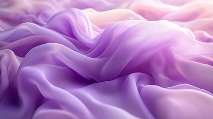 Obraz premium Soft Lavender Fabric with Gentle Folds and Texture