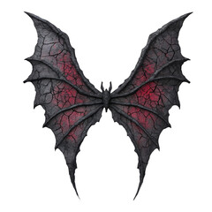 Naklejka premium Demon Wings Isolated Devil Wings Fantasy Wings Dark Angel Wings Halloween Wings Bat Wings Dragon Wings Gothic Wings Evil Wings Spread Wings Mythology Wings Creature Wings Monster Wings Fictional