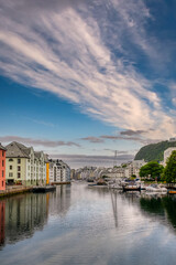 Alesund is a city and municipality in Møre og Romsdal county, Norway. It is a port 236 km northeast of Bergen