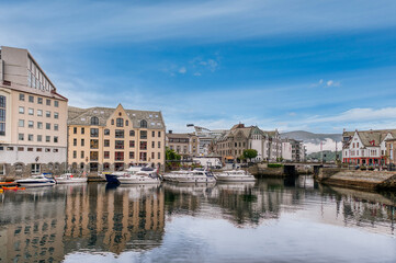 Alesund is a city and municipality in Møre og Romsdal county, Norway. It is a port 236 km northeast of Bergen