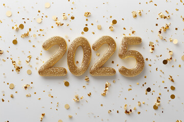 Celebrate the arrival of the new year 2025 with joy and excitement for fresh beginnings