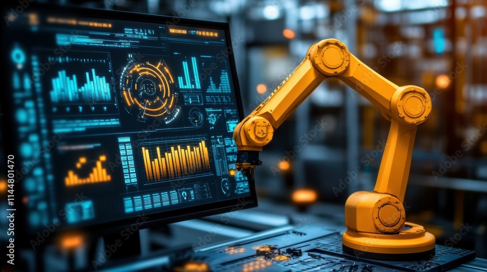 Aufkleber smart warehouse robots a technological leap in logistics optimization and automation